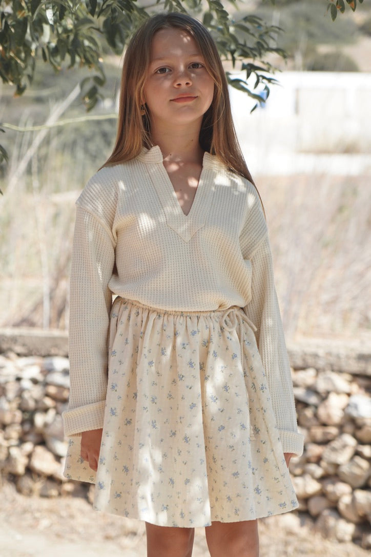 Jule Tunic ~ Vanille Waffle