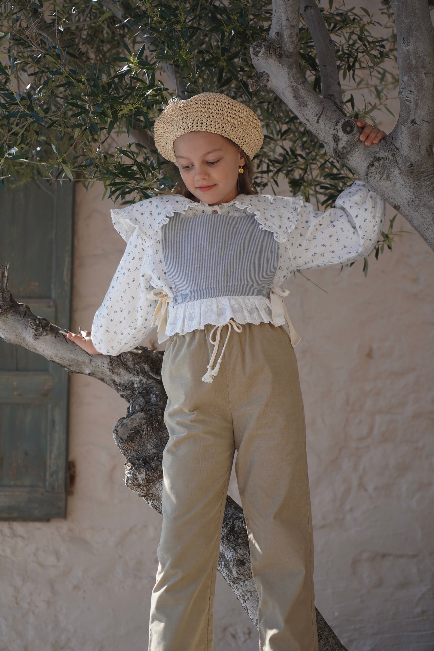 Pele Pant ~ Artichoke Corduroy