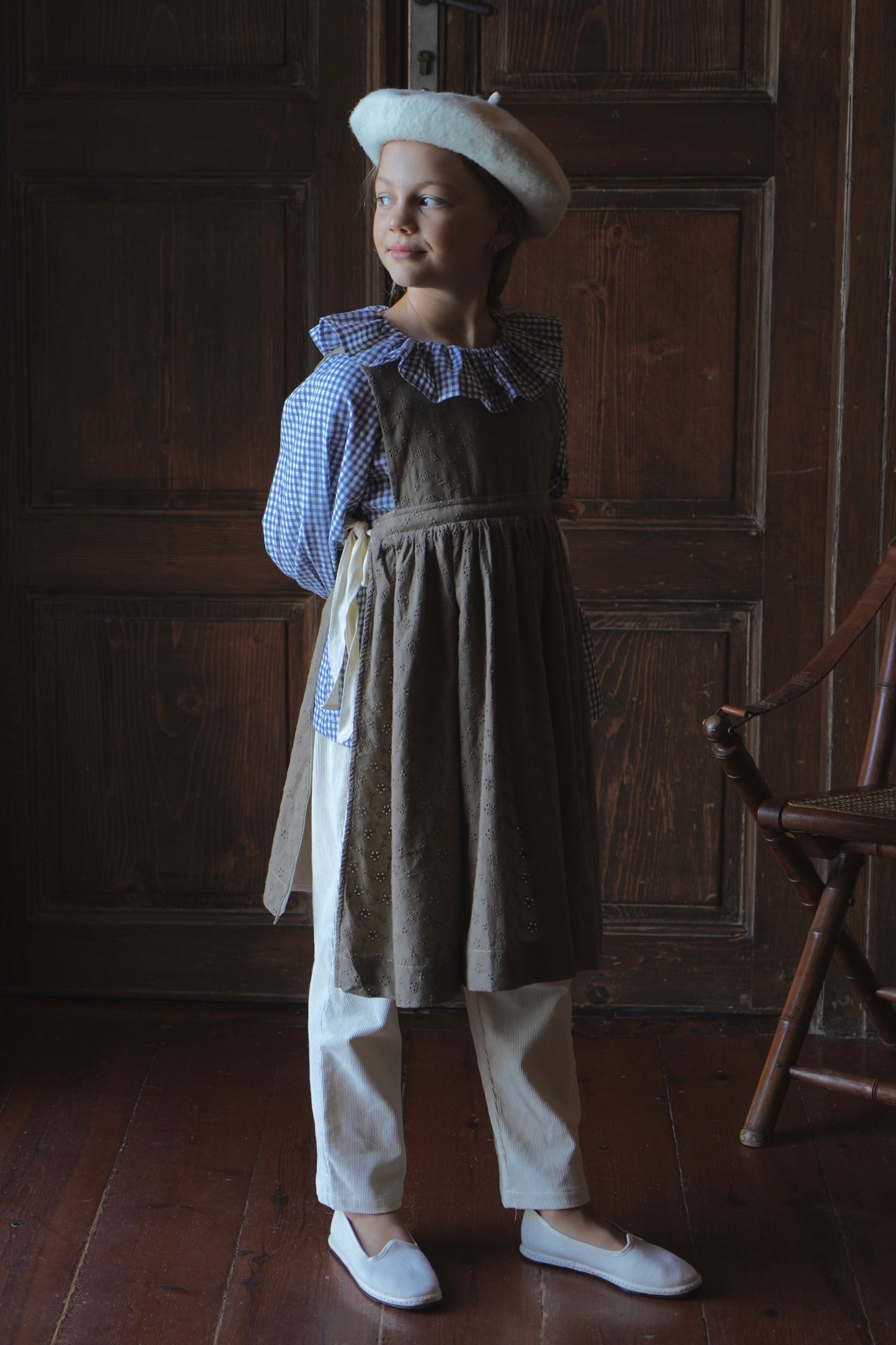 Paloma Dress ~ Dried Herbe Broderie