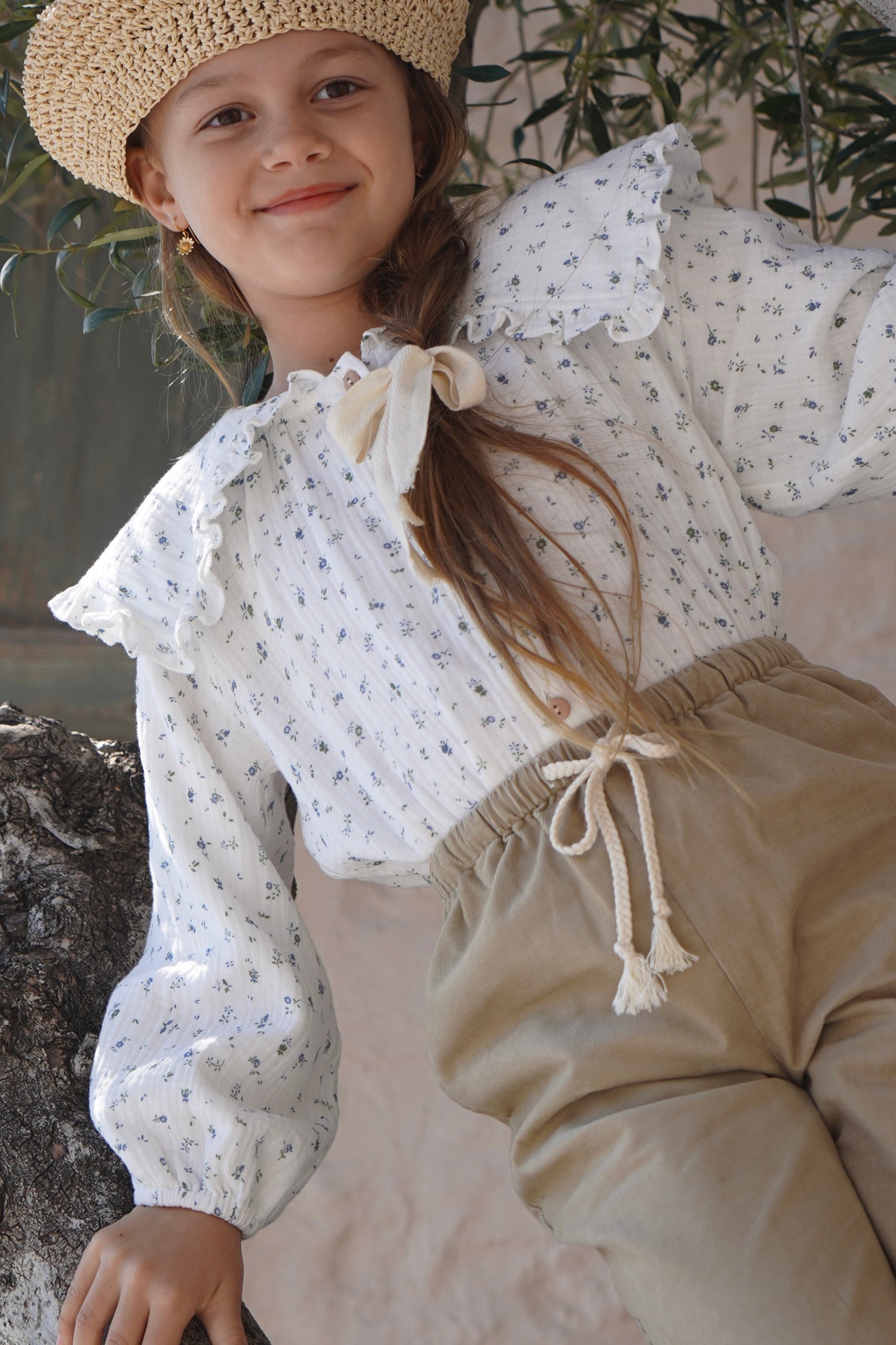 Theodora Blouse ~ Florale Cloth
