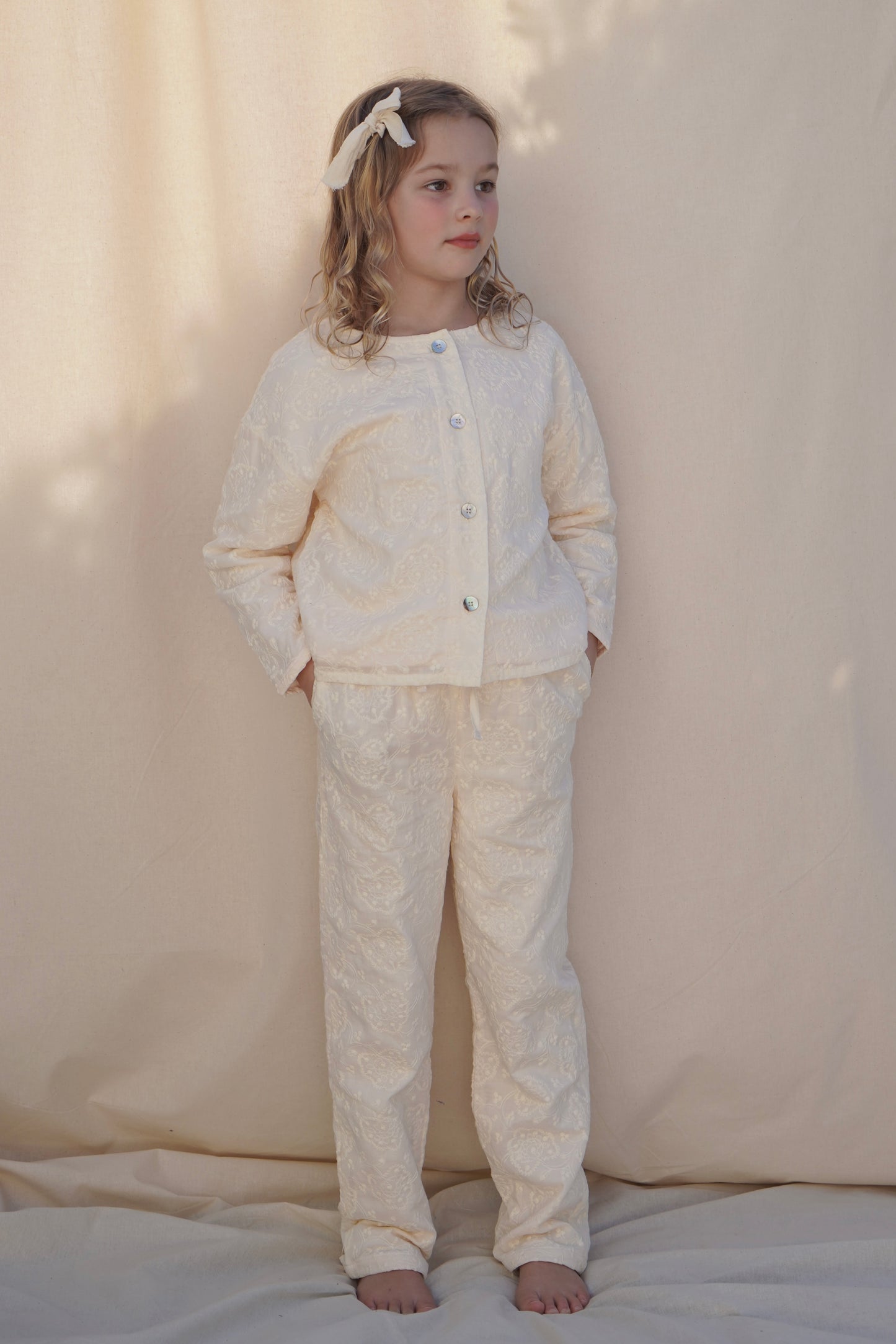 Pele Set ~ Crème Broderie