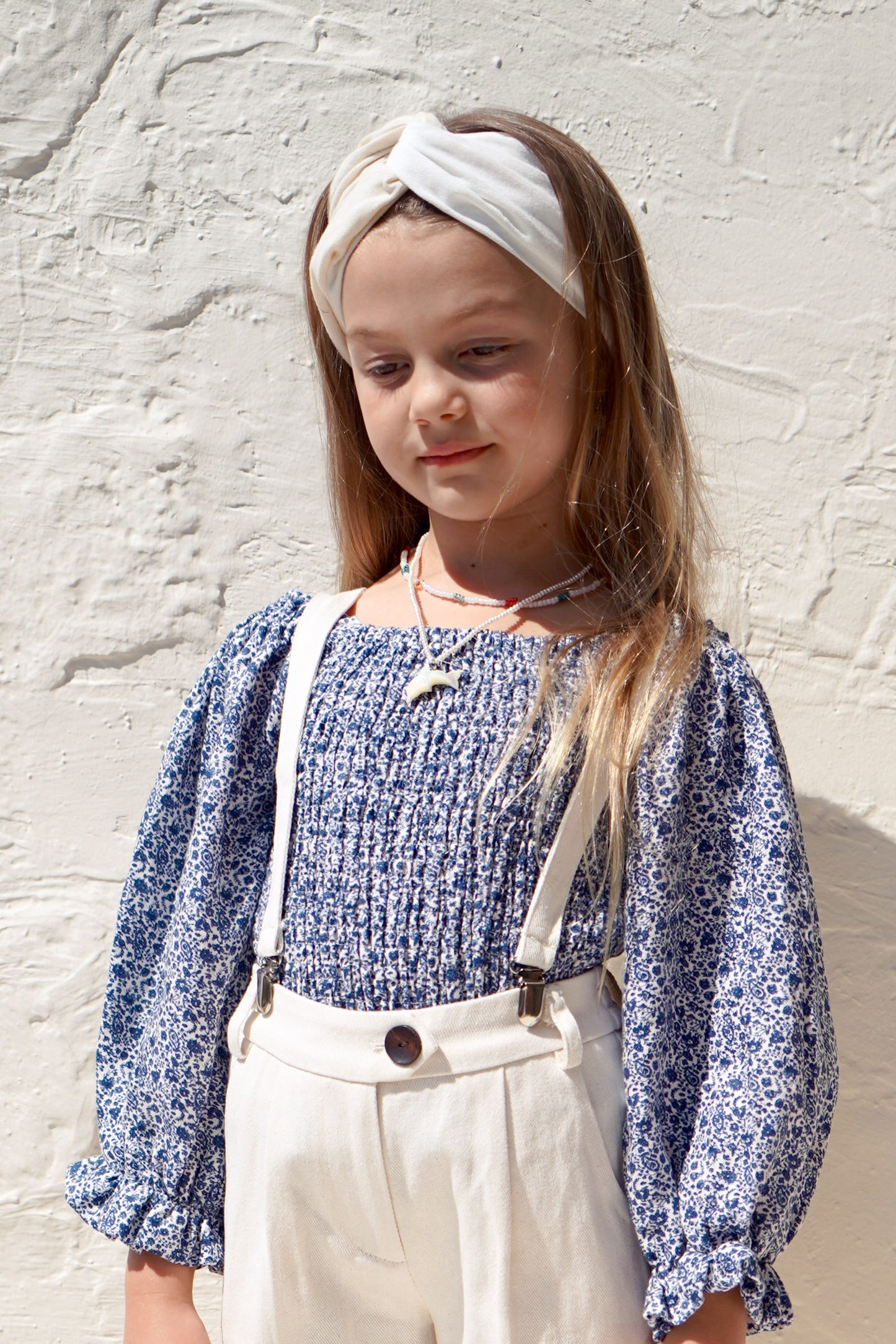 Ofelia Turban ~ Naturel Ecru Chalk Melange