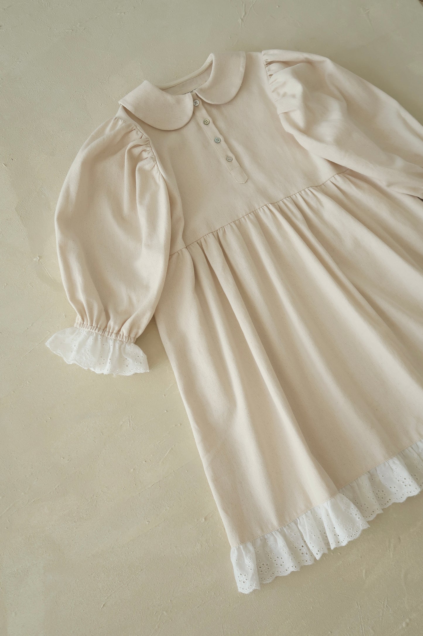 Agna Dress ~ Ecru