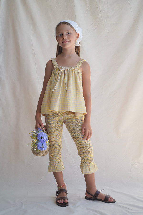 Edith Top ~ Lemon Vichy