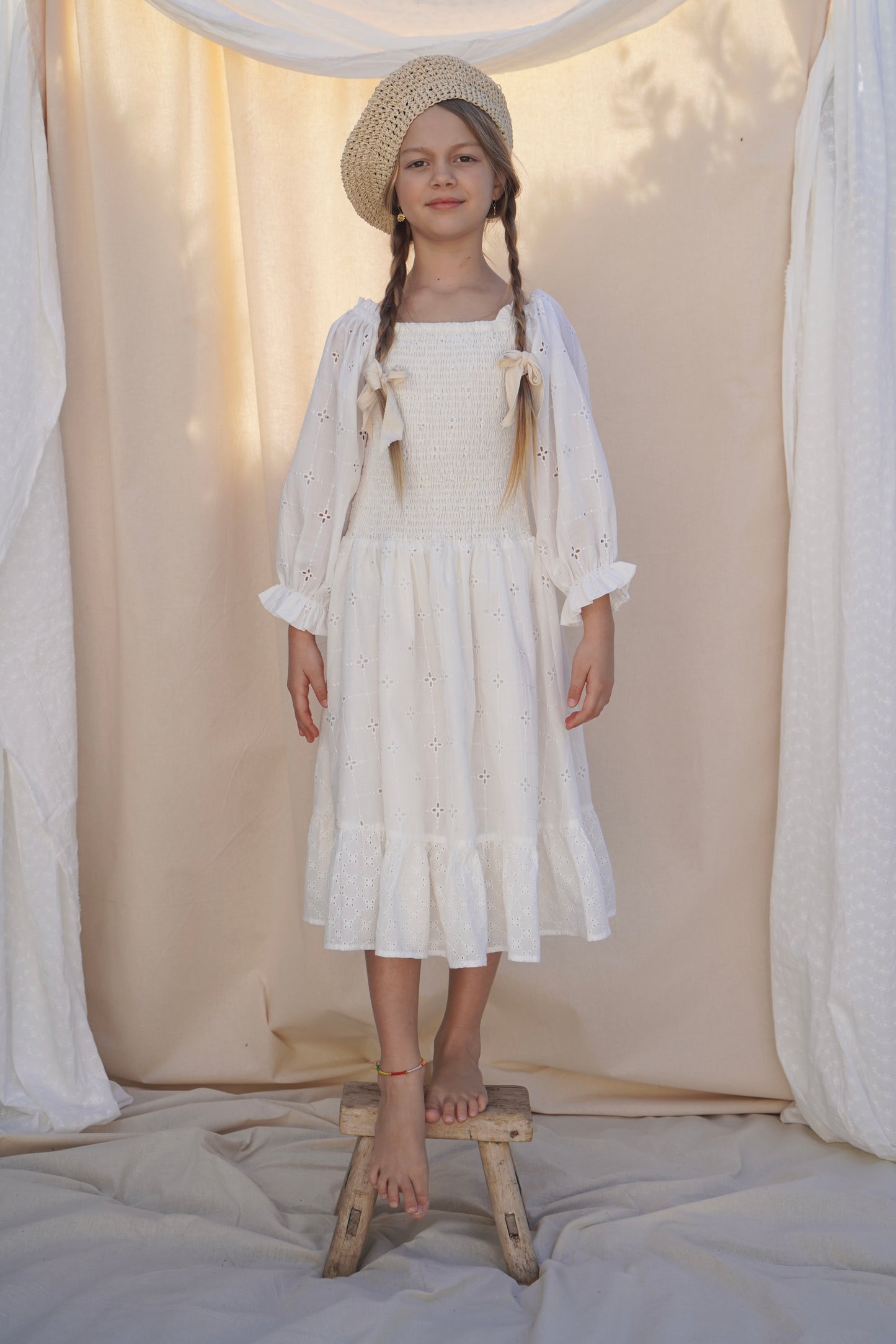 Hellenica Dress ~ Etoile Broderie