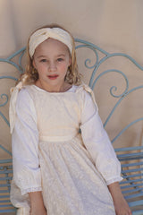 Ofelia Turban ~ Crème Broderie