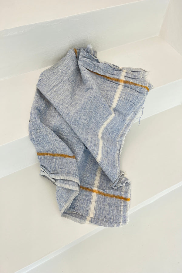 Blue Chambray Towel