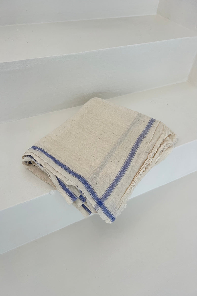Blue Muslin Lungi