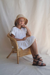 Margot Dress ~ Chalk Cheesecloth
