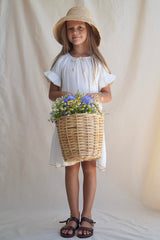 Margot Dress ~ Chalk Cheesecloth
