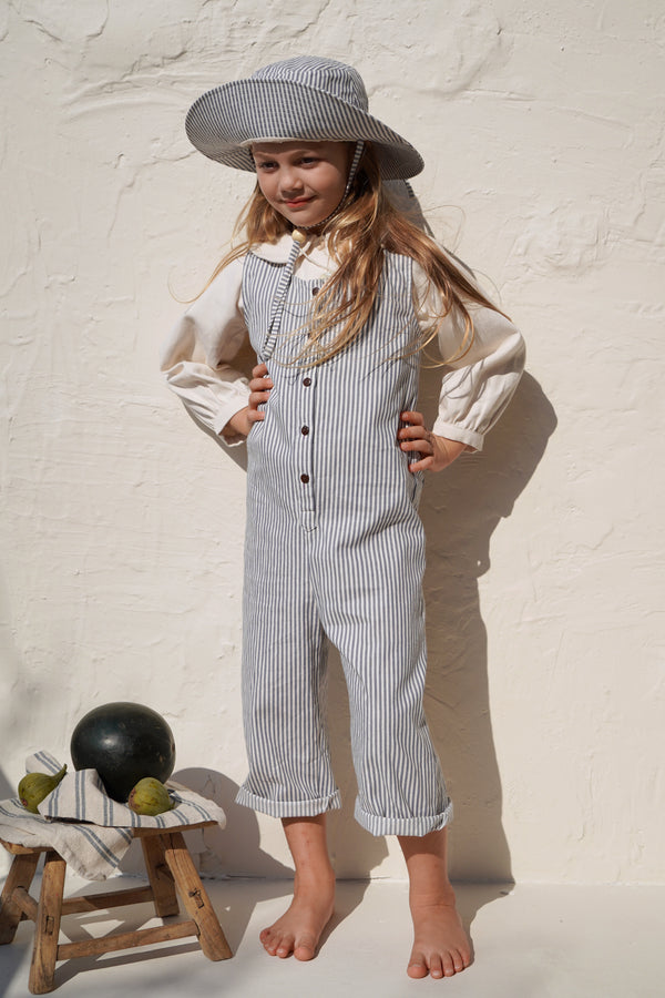 Hydra Hat ~ Mediterrano Stripe
