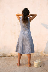 Effiè Dress ~ Marine Linen