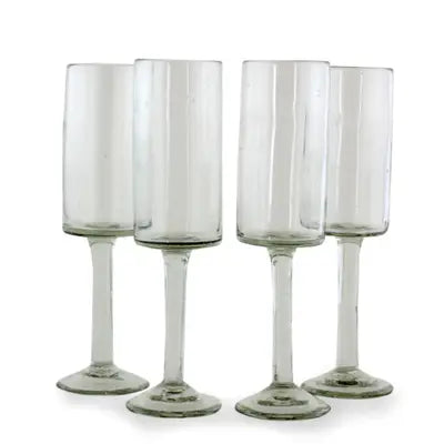 Handblown Wine Glass ~ Set of Four