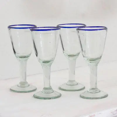 Wine Glass Small ~ Set of four.