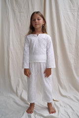 Leni Set ~ Fleurs Broderie